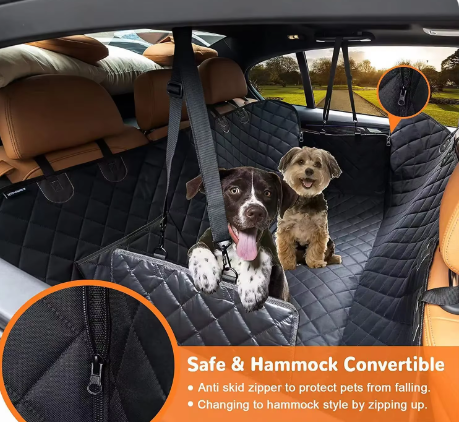 Deluxe Dog Bed for Car Backseat