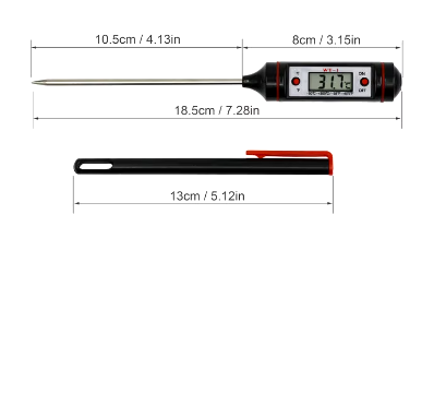 Portable Digital Kitchen Thermometer