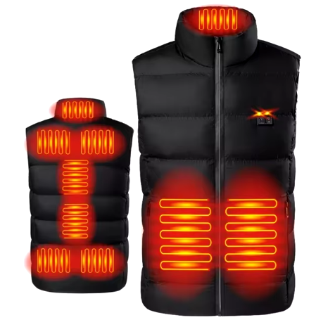 Electrical Heated Vest 9 Areas