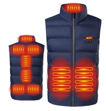 Electrical Heated Vest 9 Areas