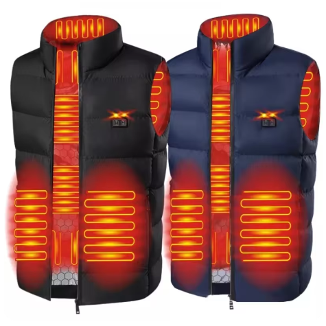 Electrical Heated Vest 9 Areas