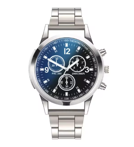 Fashion Men Luxury Business Stainless Steel Casual Quartz Watch